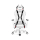 Diablo Chairs X-Horn 2.0 King Size Biało-czarny - 1208685 - zdjęcie 2